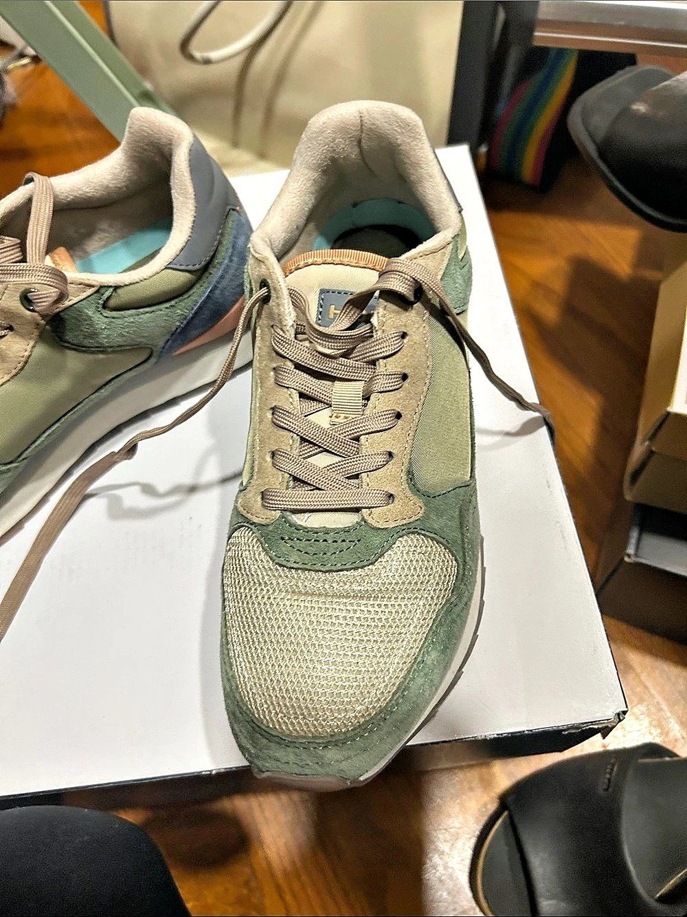 Hoff City Rotterdam Sneakers Green & Blue - Picture 2 of 5